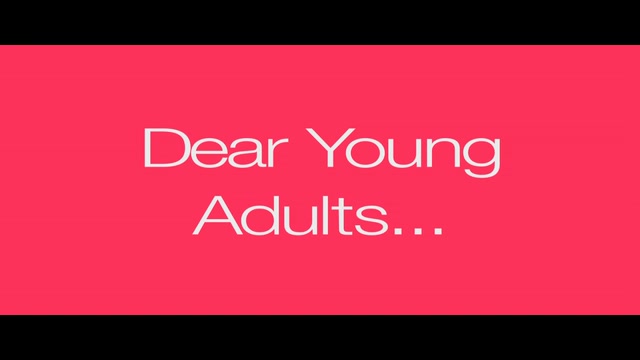 Dear Young Adults...